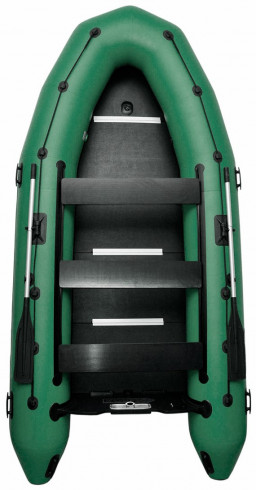 Лодка килевая MEGA Premium PK385FS (Зеленый, 45 см)