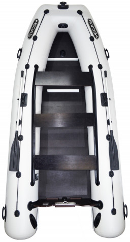 Лодка килевая MEGA Premium PKU400FS (Белый, 49 см)